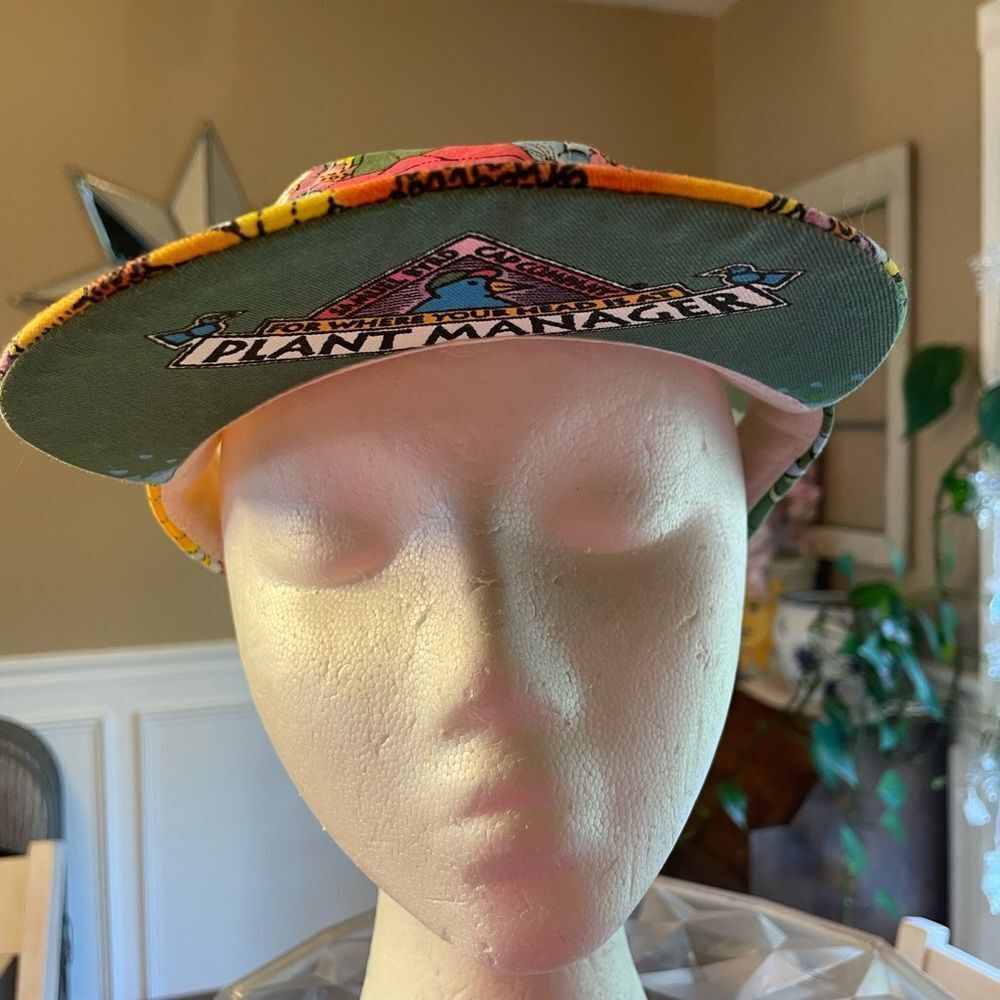 Samuel Byrd Plant Manager Plant Where Your Head is At Flower Adjustable Hat - Picture 14 of 15